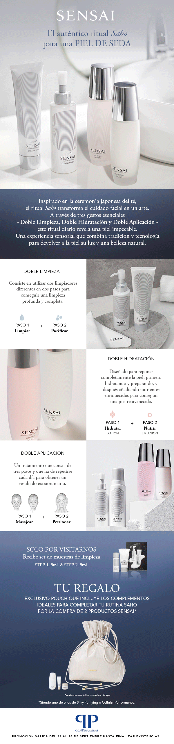 RITUAL DOBLE LIMPIEZA SENSAI  RITUAL DOBLE LIMPIEZA SENSAI