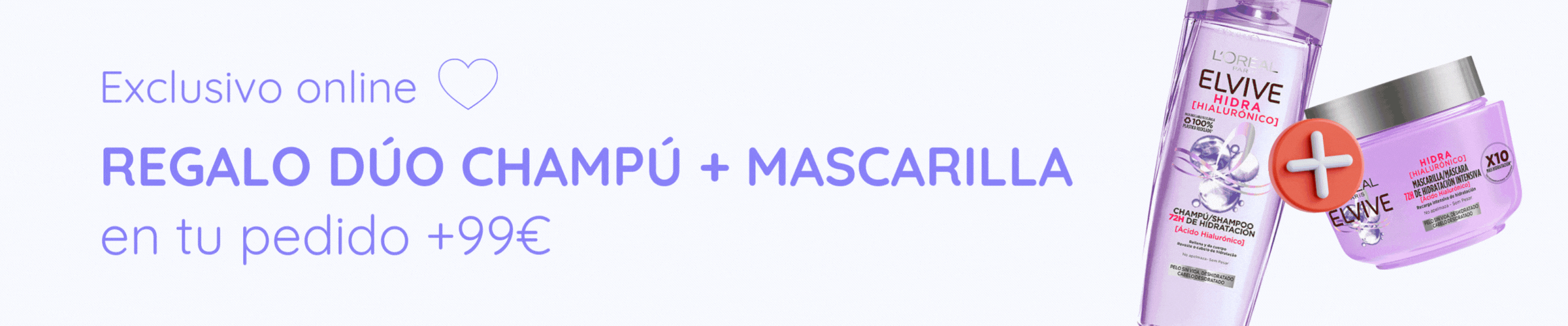 Regalo champú + mascarilla en Paco Perfumerías