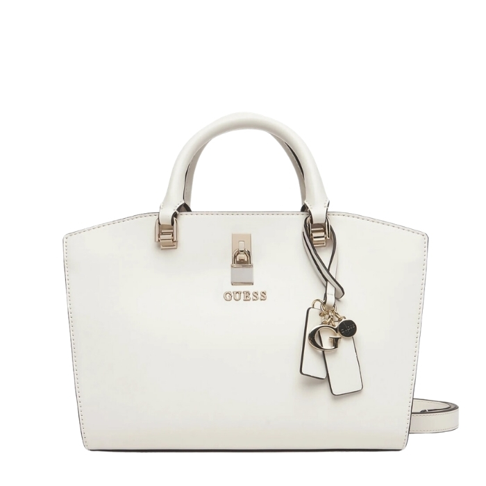 Guess Bolso Queensland Blanco | Paco Perfumerías