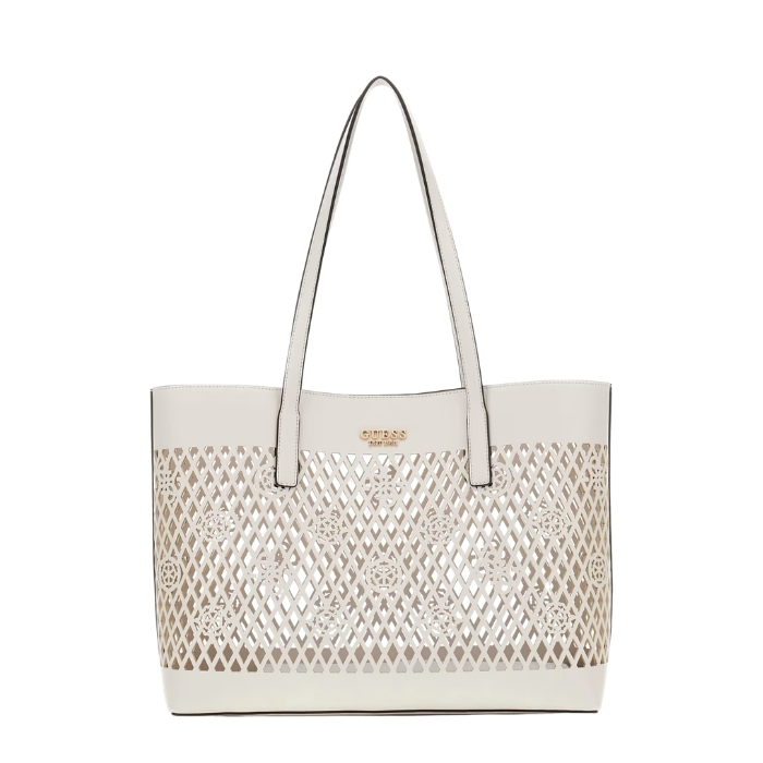 Guess Bolso de Hombro Letty Blanco | Paco Perfumerías