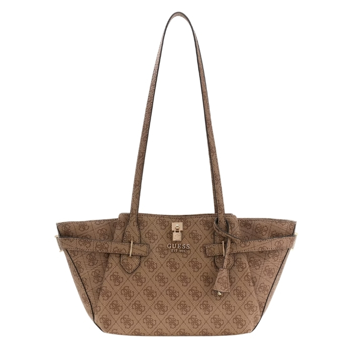 Guess Bolso de Hombro Yesba Marrón | Paco Perfumerías