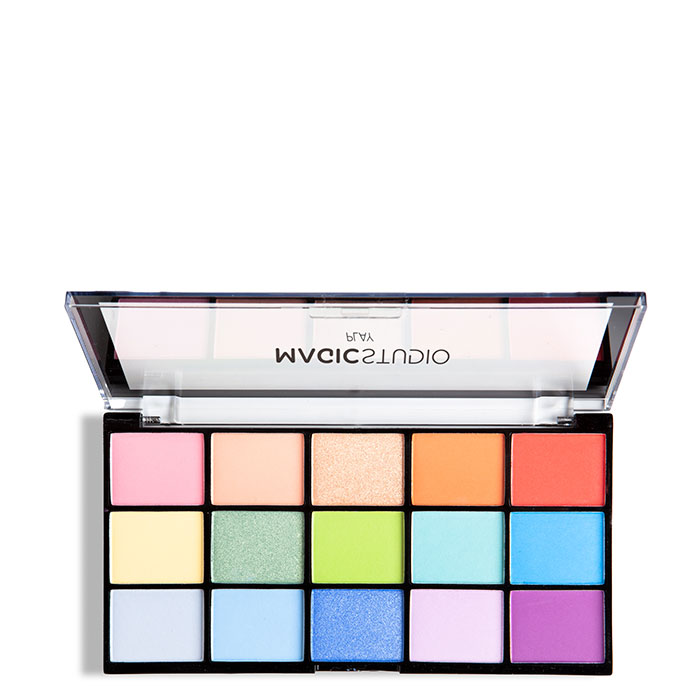 Magic Studio Paleta de Sombras 15 Colores