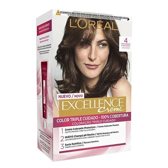L'Oréal Excellence Creme Nº 4 Castaño