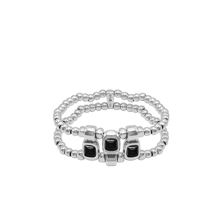 Ciclón Pulsera Kubik 3 Negro | Paco Perfumerías