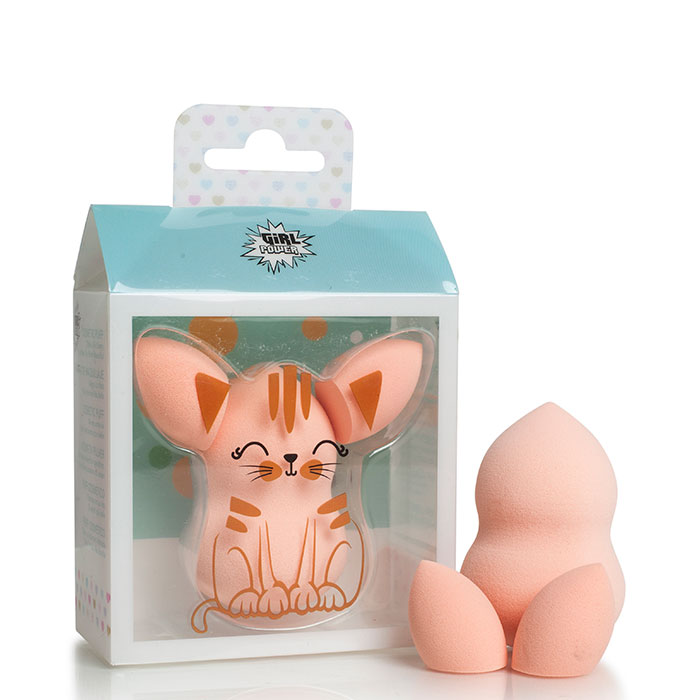 Pokhara Esponja Maquillaje Gato Set