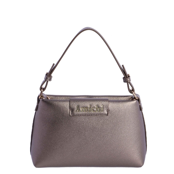 Amichi Bolso de Mano Sitges Plateado | Paco Perfumerías