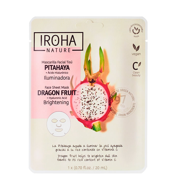 Iroha Nature Mascarilla Iluminadora Pitahaya