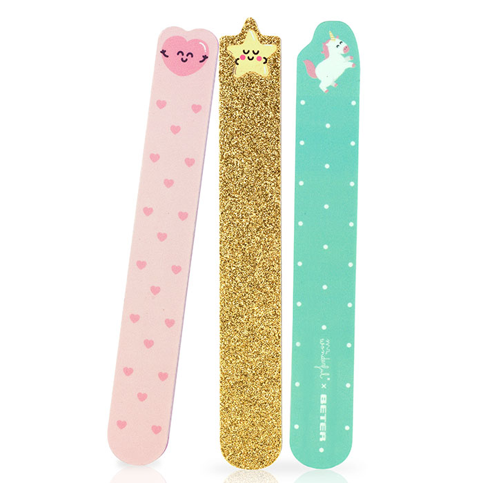 BETER Set de Tres Limas de Uñas Mr. Wonderful