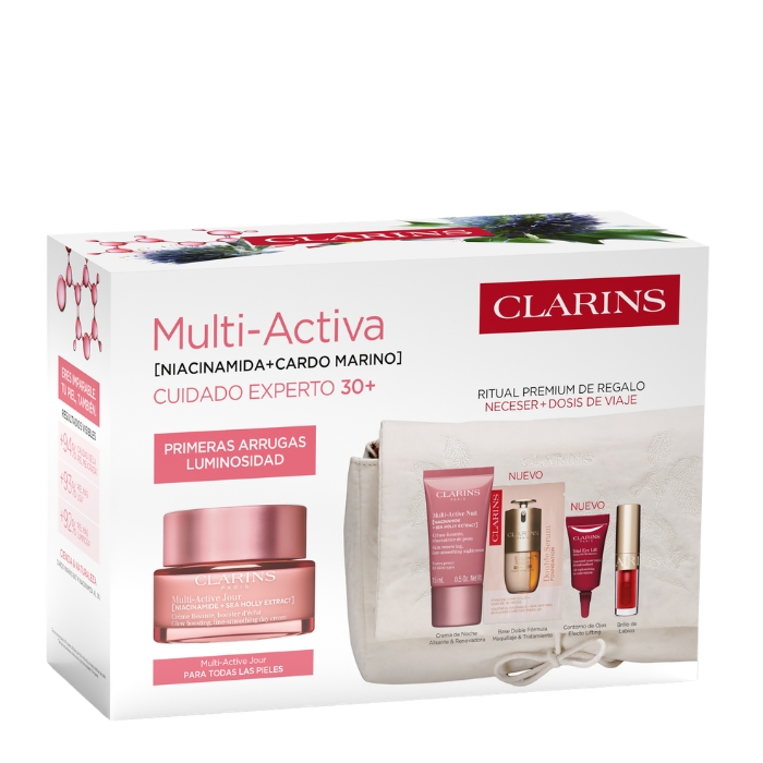 Clarins Multi-Active Día Crema Todo Tipo de Pieles Estuche