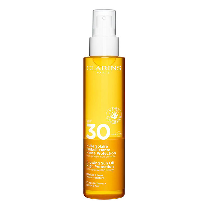 Clarins Aceite Solar Embellecedor Alta Protección SPF30