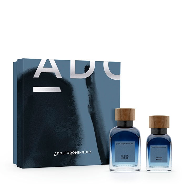 Adolfo Domínguez Ámbar Negro Estuche 180 ml