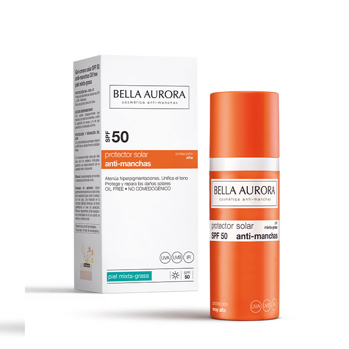 Bella Aurora Gel Solar Anti-Manchas SPF50