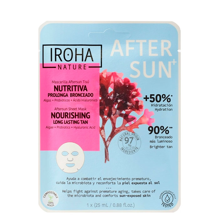 Iroha Nature Mascarilla Aftersun Nutritiva