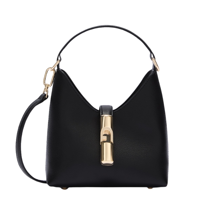Furla Minibolso Hobo Iride Negro | Paco Perfumerías