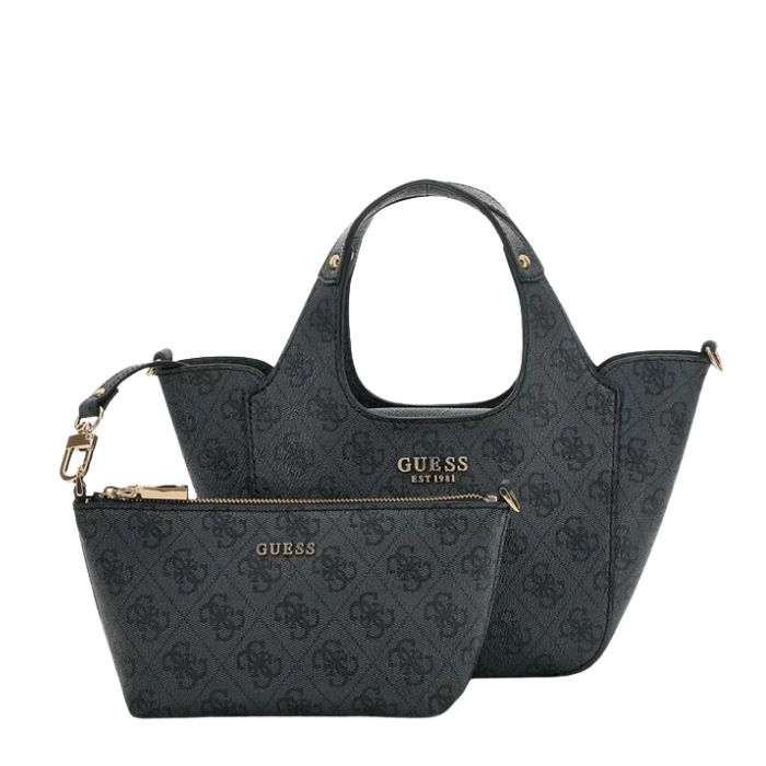Guess Bolso de Mano Calista Negro | Paco Perfumerías