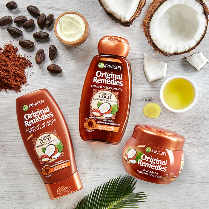 Mascarilla Capilar El Aceite De Coco Alisa El Pelo Arroz Alisar El