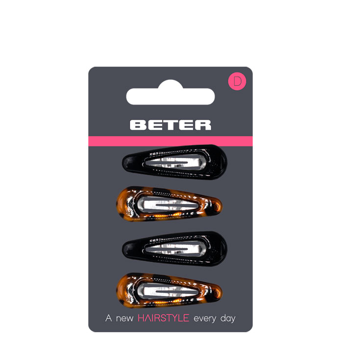 BETER Clips Concha y Negro Trendy Classics