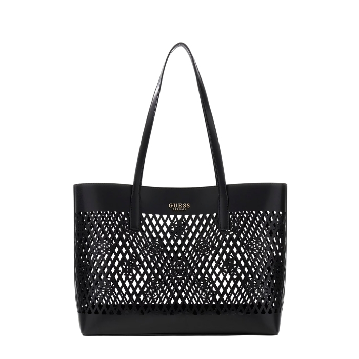 Guess Bolso de Hombro Letty Negro | Paco Perfumerías