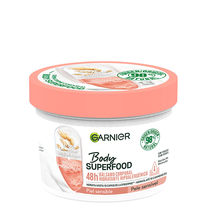 Garnier Body Superfood Crema Corporal Piel Sensible