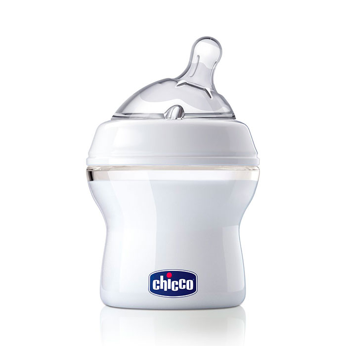 CHICCO Biberón NaturalFeeling Blanco 0 Meses+
