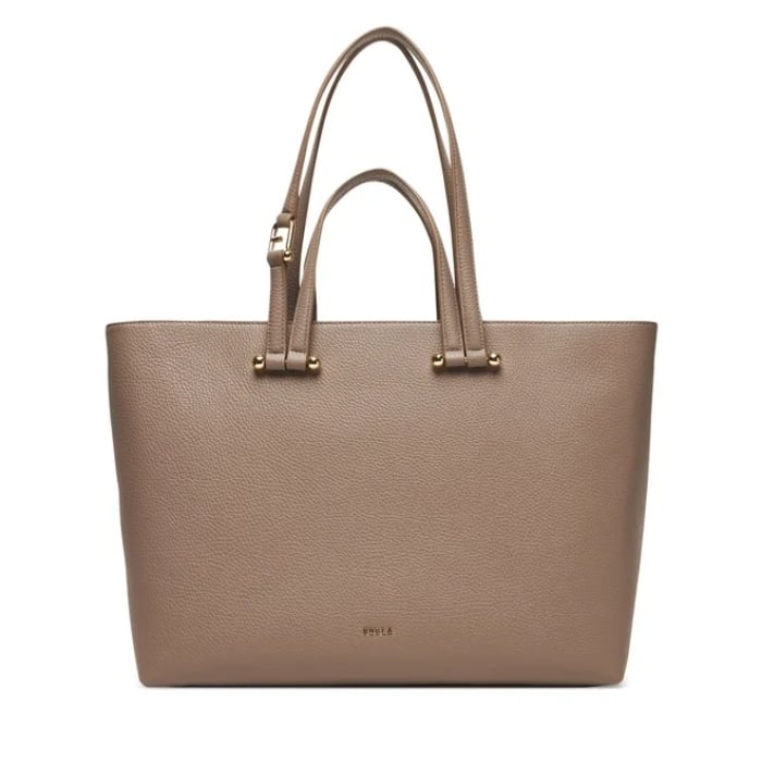 Furla Duetto Bolso Shopper Beige | Paco Perfumerías
