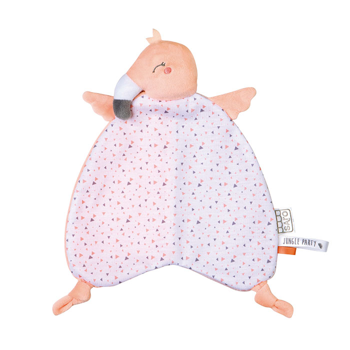 Saro Baby Doudou Jungle Party Flamenco