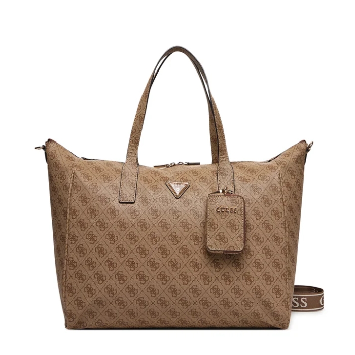 Guess Bolso Tote Latona Marrón | Paco Perfumerías