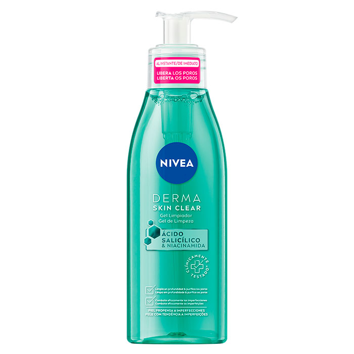 Nivea Derma Skin Clear Gel Limpiador