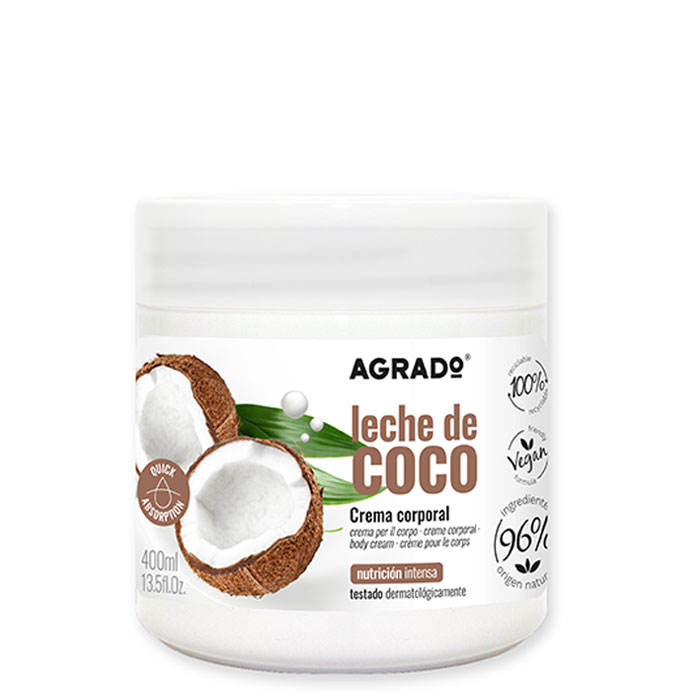 Agrado Crema Corporal Leche de Coco Precio, Comprar