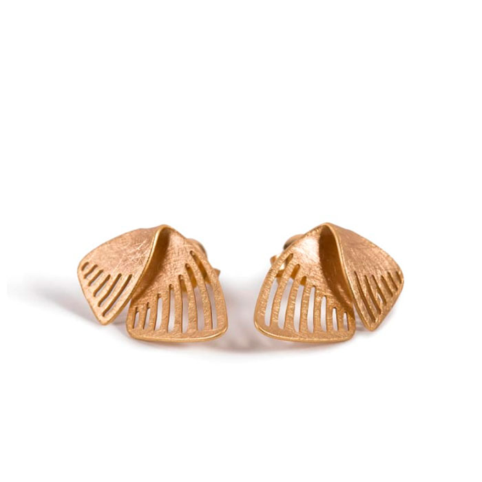 Makadama Pendientes Alas Mariposa Color Oro | Comprar