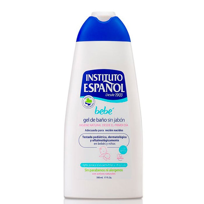 Instituto Español Bebé Gel de Baño Sin Jabón