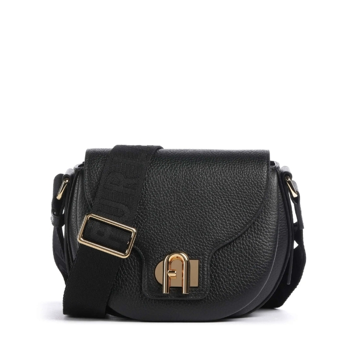 Furla Lotus Mini Bolso Bandolera Negro | Paco Perfumerías