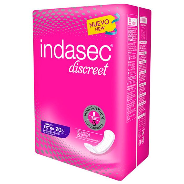Indasec Compresa Discreet Extra