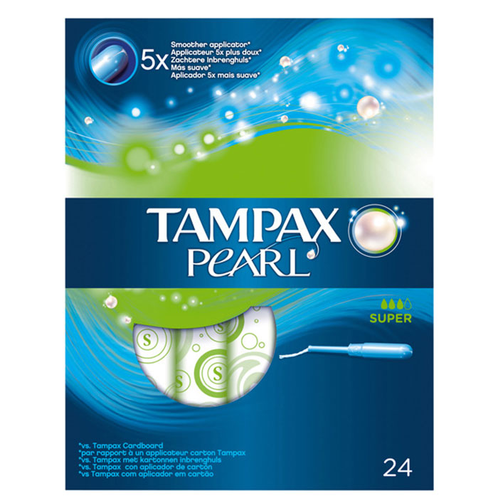 TAMPAX PEARL Super