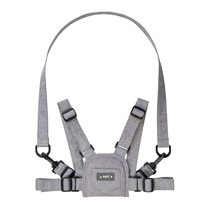Saro Baby Tirantes 2 en 1 Primeros Pasos Gris