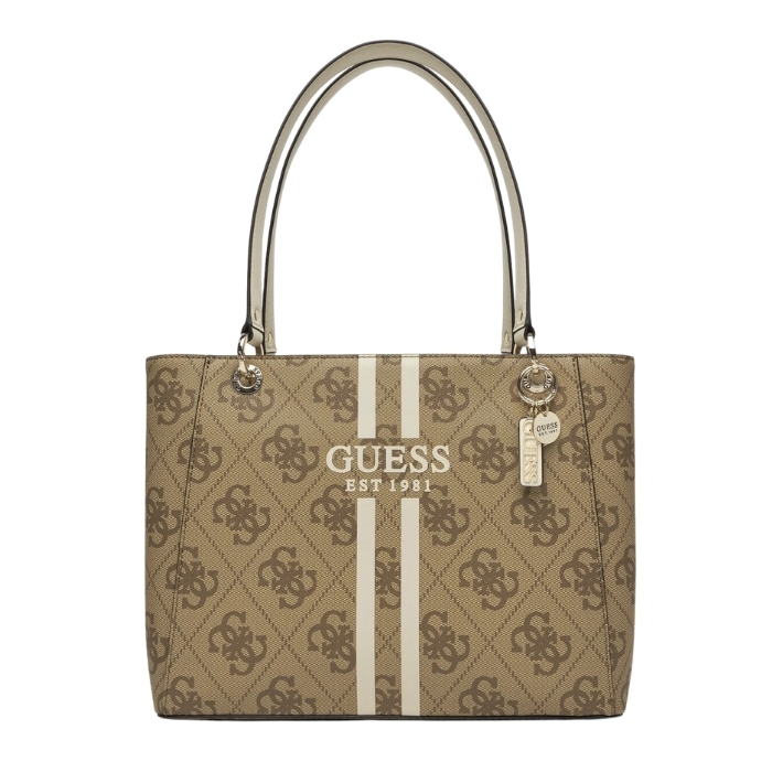 Guess Bolso Shopper Noelle Marrón | Paco Perfumerías
