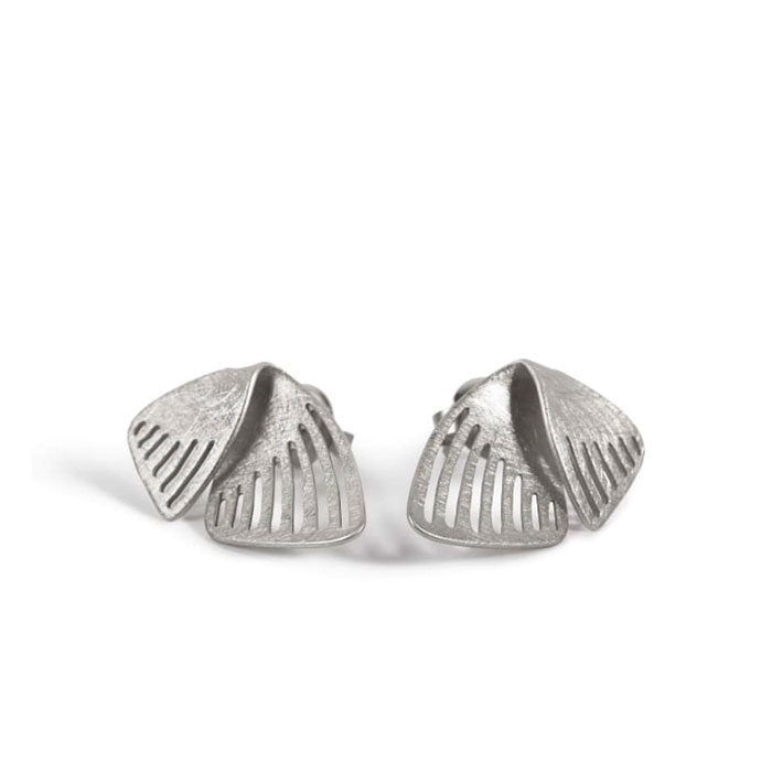 Makadama Pendientes Alas Mariposa Color Plata | Comprar