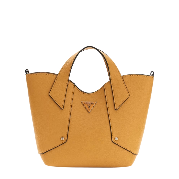 Guess Bolso de Mano Mini Darcy Mostaza | Paco Perfumerías