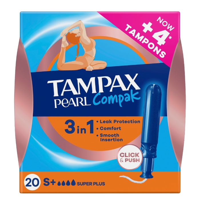TAMPAX COMPAK PEARL Super Plus