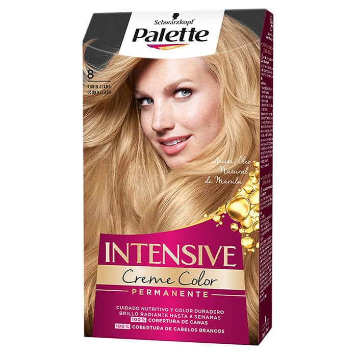 Palette Intense Color Cream Tinte Cabello Nº 8 Rubio Claro
