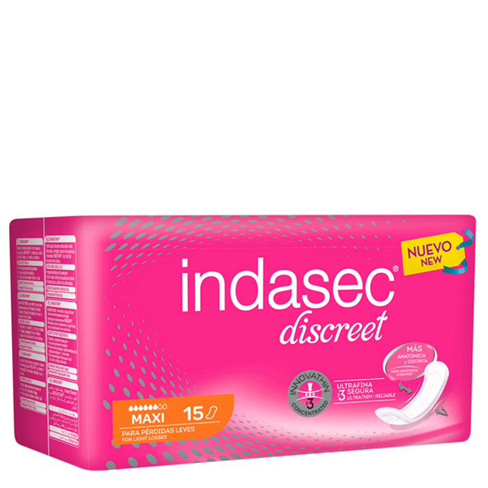 Indasec Compresa Discreet Maxi
