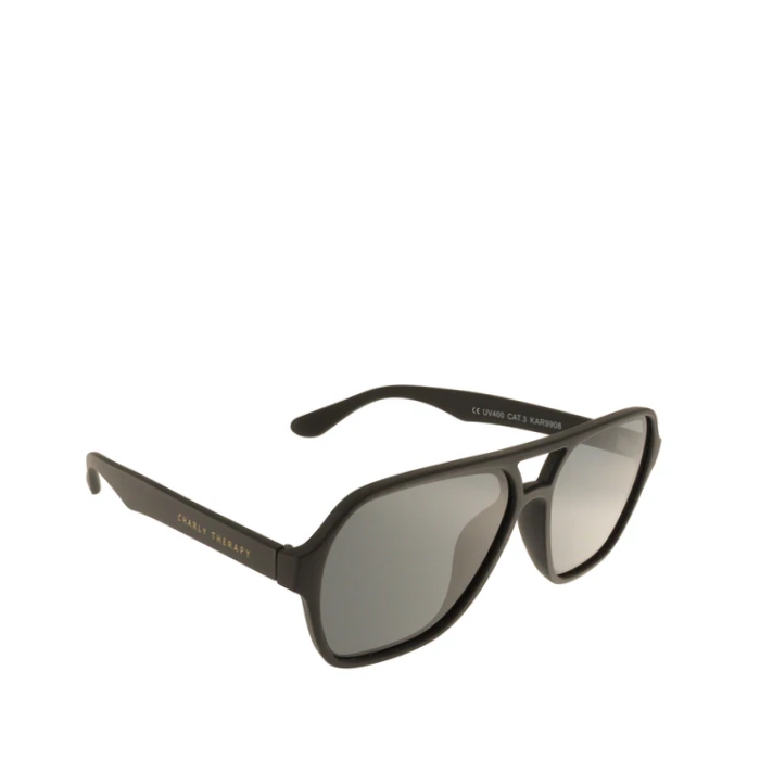 Charly Therapy Gafas de Sol Karl Negro | Comprar