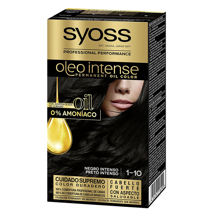 Syoss Oleo Intense Coloración 1-10 Negro Intenso