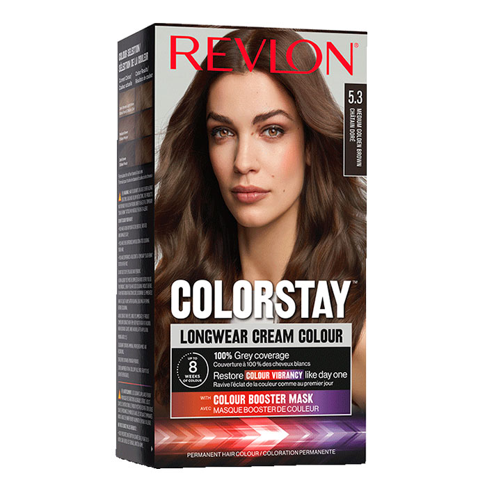 Revlon COLORSTAY Longwear Cream Color Nº 5.3 Castaño Claro Dorado