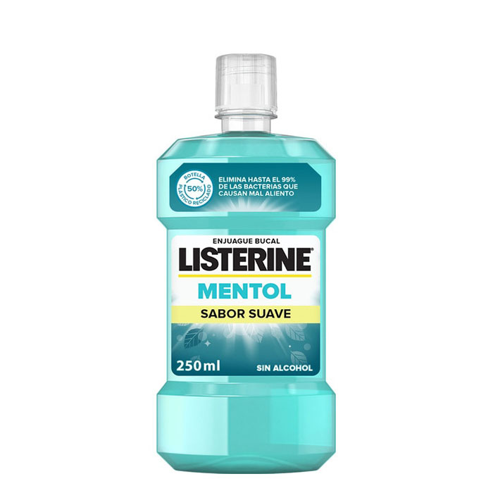 Listerine Mentol Sabor Suave Enjuague Bucal | Comprar