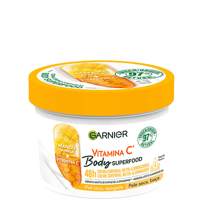 Garnier Body Superfood Crema Corporal Nutri-Iluminadora | Comprar