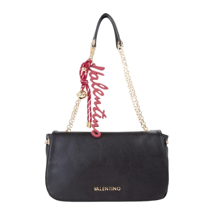 Mario Valentino Bolso de Hombro Winter RE Mediano Negro