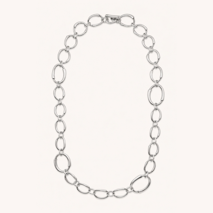 Ciclón Collar Espiral Oro Plata | Paco Perfumerías