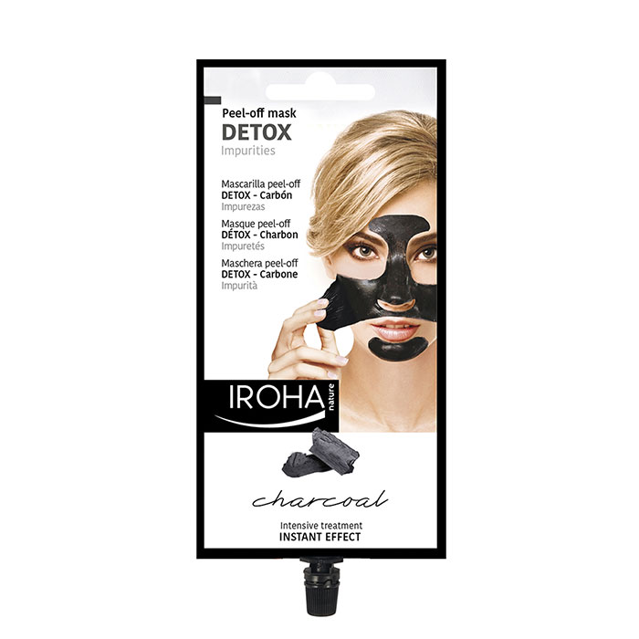 Iroha Nature Mascarilla Peel Off Detox Carbón