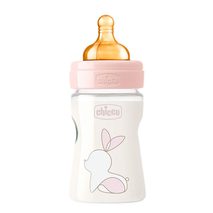 CHICCO Biberón Original Touch Rosa 0 Meses+